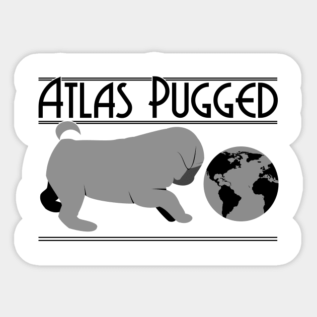 ATLAS PUGGED Sticker by talenlee